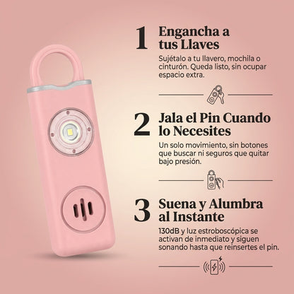 Lumia Safe | Alarma Personal 130dB