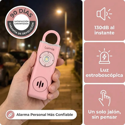 Lumia Safe | Personal Alarm 130dB (2 + 1)